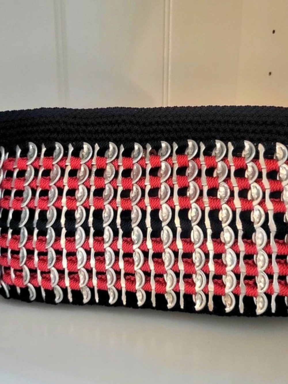 Black & Red Make-up Bag
